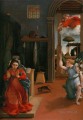 l’Annonciation 1525 Renaissance Lorenzo Lotto